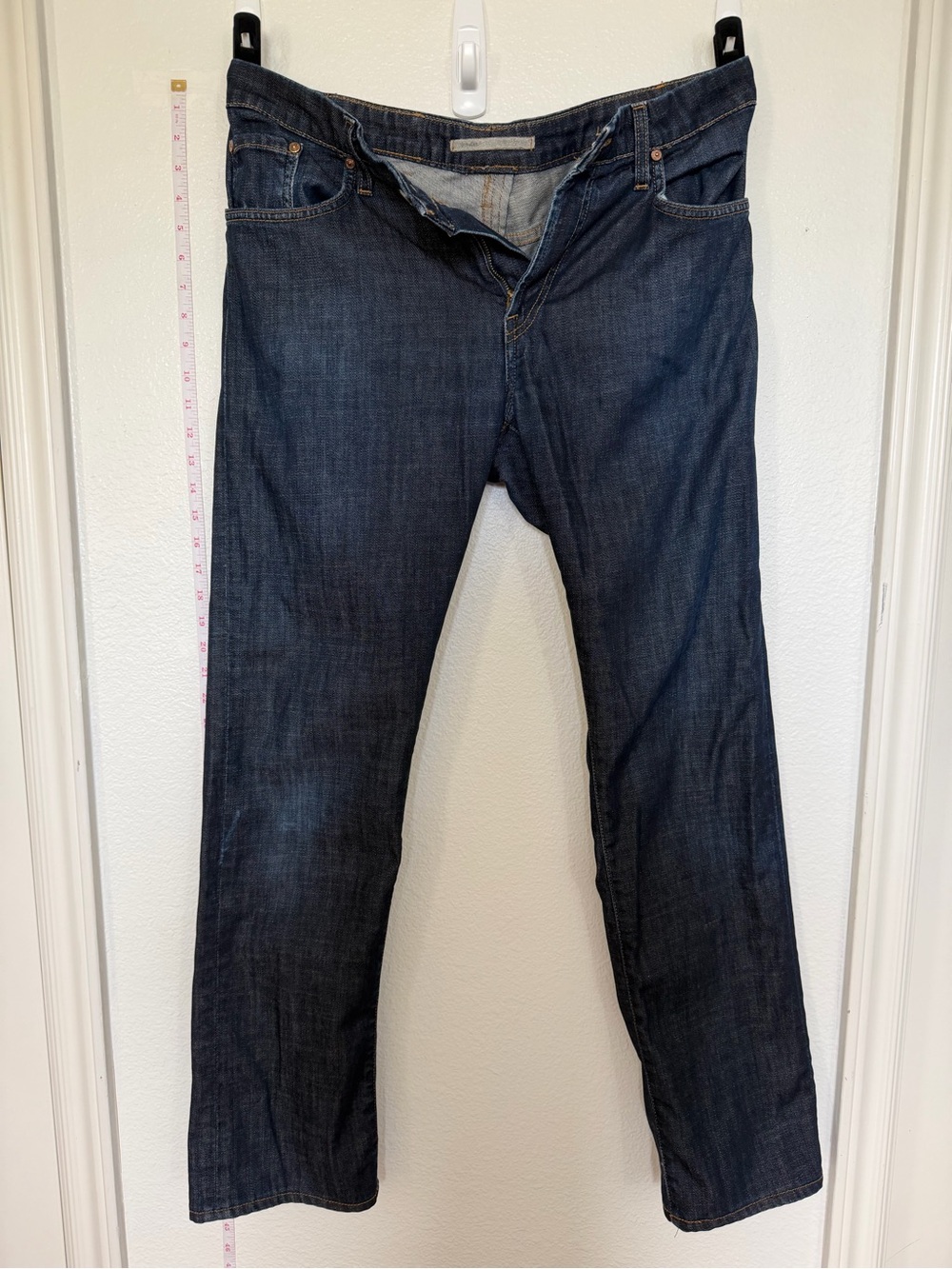 Vince Men's Straight Jeans in Dark Indigo